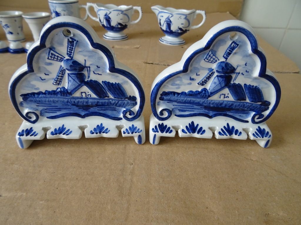 Vintage Delfts blauwe lepelrekjes Delfts Holland 19 euro per stuk - Afbeelding 21