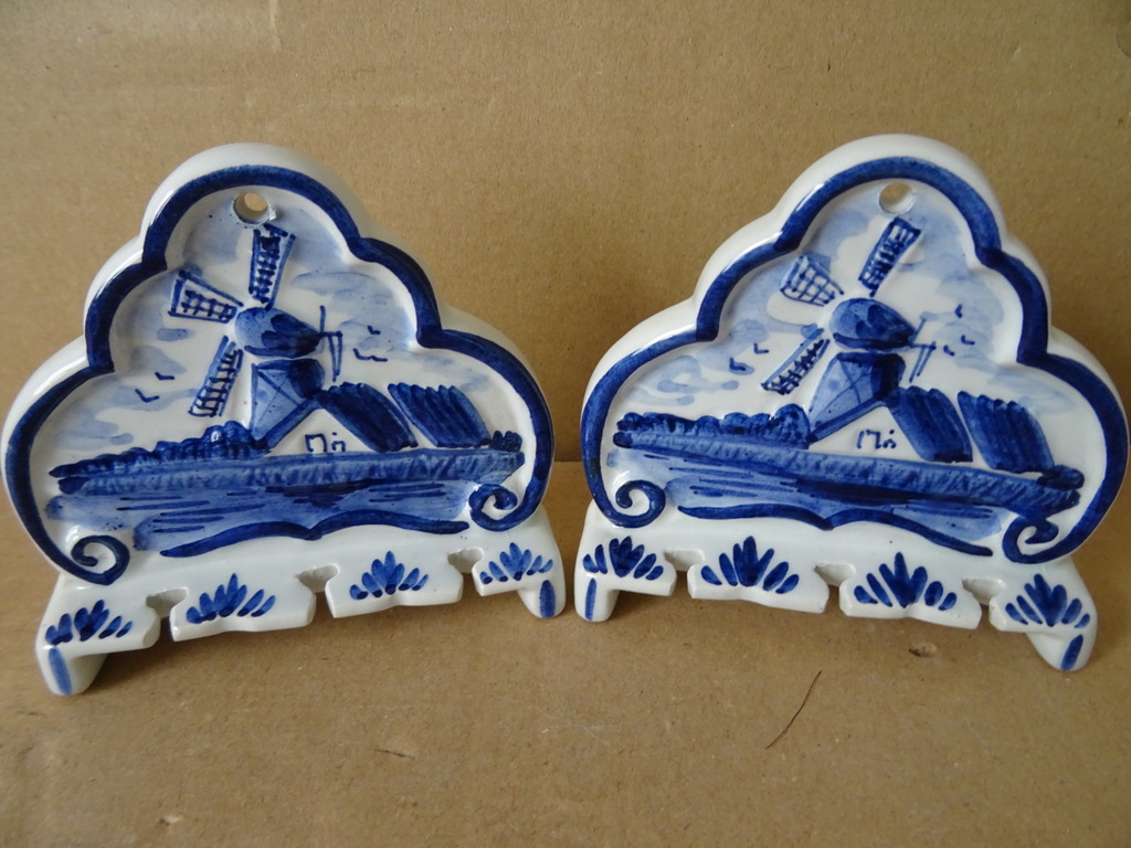 Vintage Delfts blauwe lepelrekjes Delfts Holland 19 euro per stuk - Afbeelding 23
