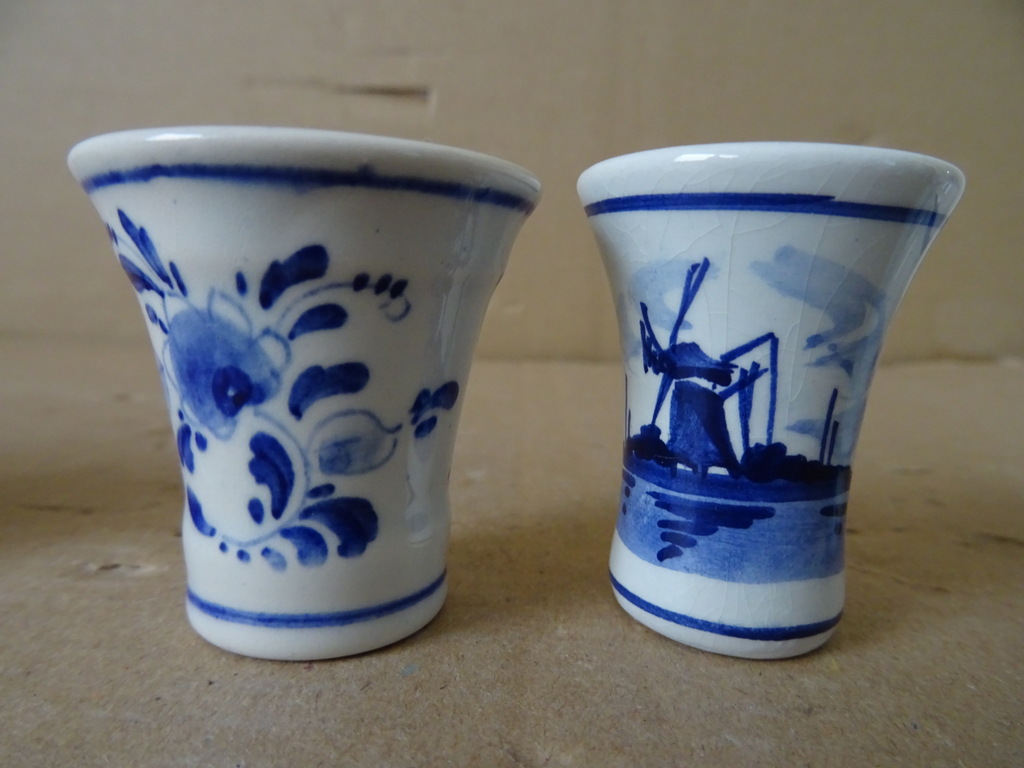 Collectie Delfts blauwe miniaturen Delfts Holland - Afbeelding 10
