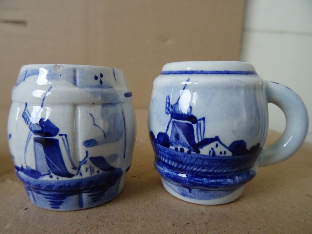 Collectie Delfts blauwe miniaturen Delfts Holland - Afbeelding 16