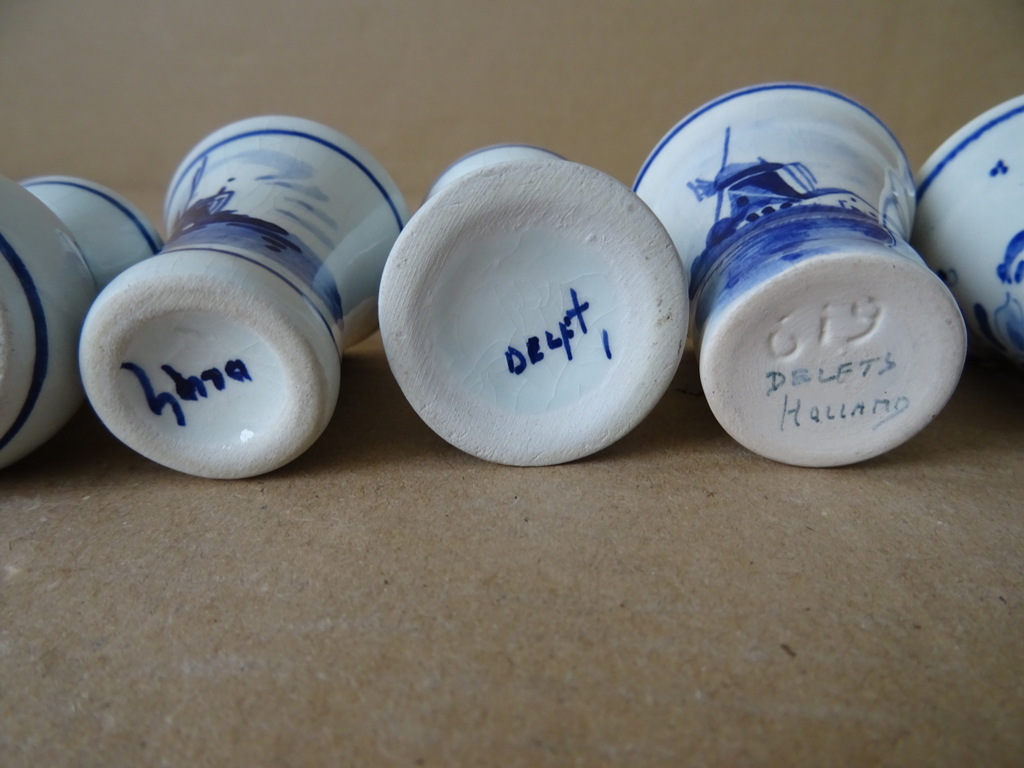 Collectie Delfts blauwe miniaturen Delfts Holland - Afbeelding 21