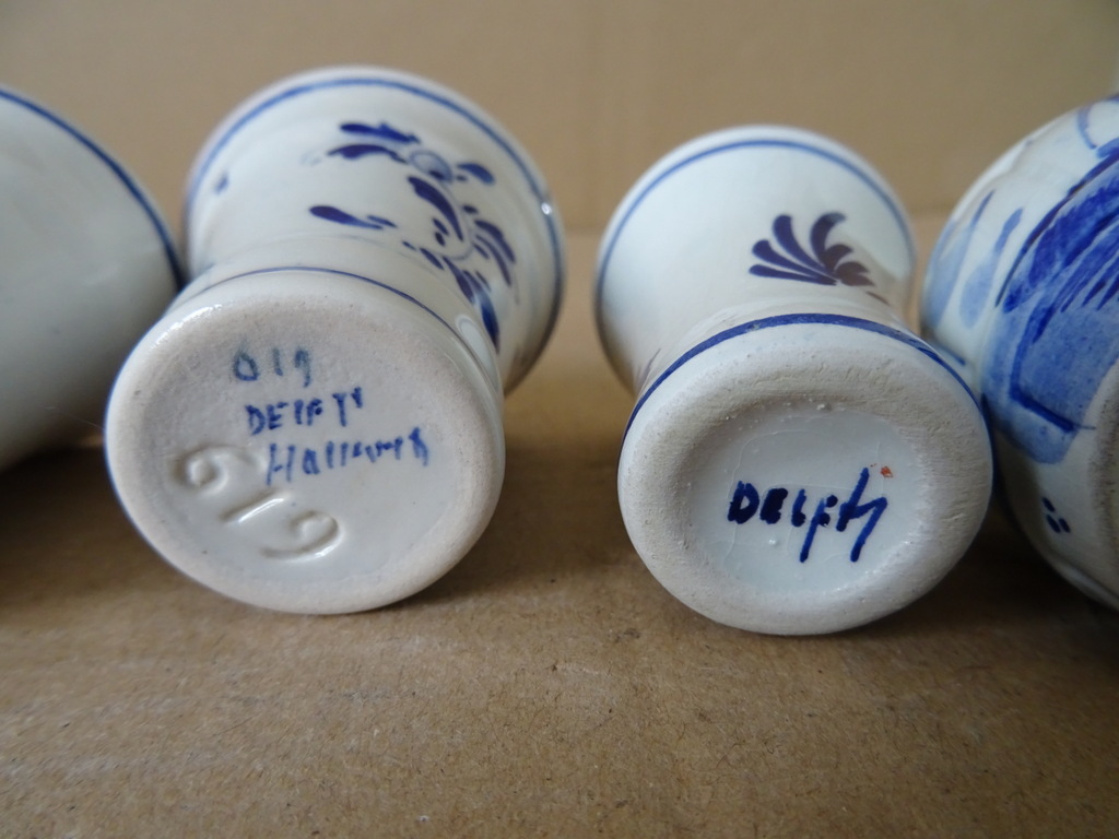 Collectie Delfts blauwe miniaturen Delfts Holland - Afbeelding 22
