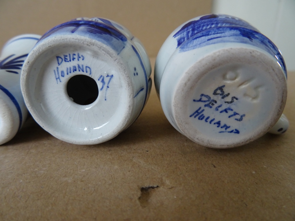Collectie Delfts blauwe miniaturen Delfts Holland - Afbeelding 23