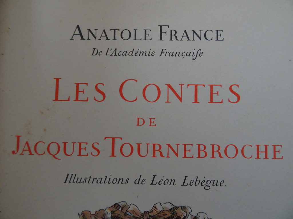 Anatole France Les Contes de Jacques Tournebroche - Afbeelding 6