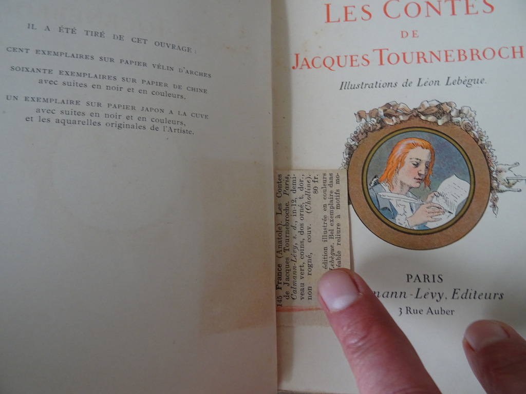Anatole France Les Contes de Jacques Tournebroche - Afbeelding 9