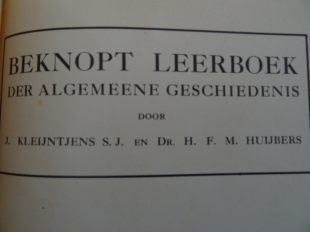 J. Kleijntjens en H. F. M. Huijbers Lotgevallen der volkeren - Afbeelding 4