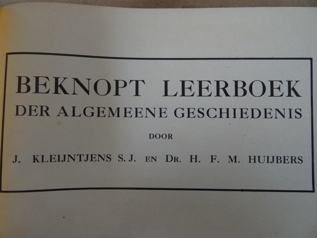 J. Kleijntjens en H. F. M. Huijbers Lotgevallen der volkeren - Afbeelding 5