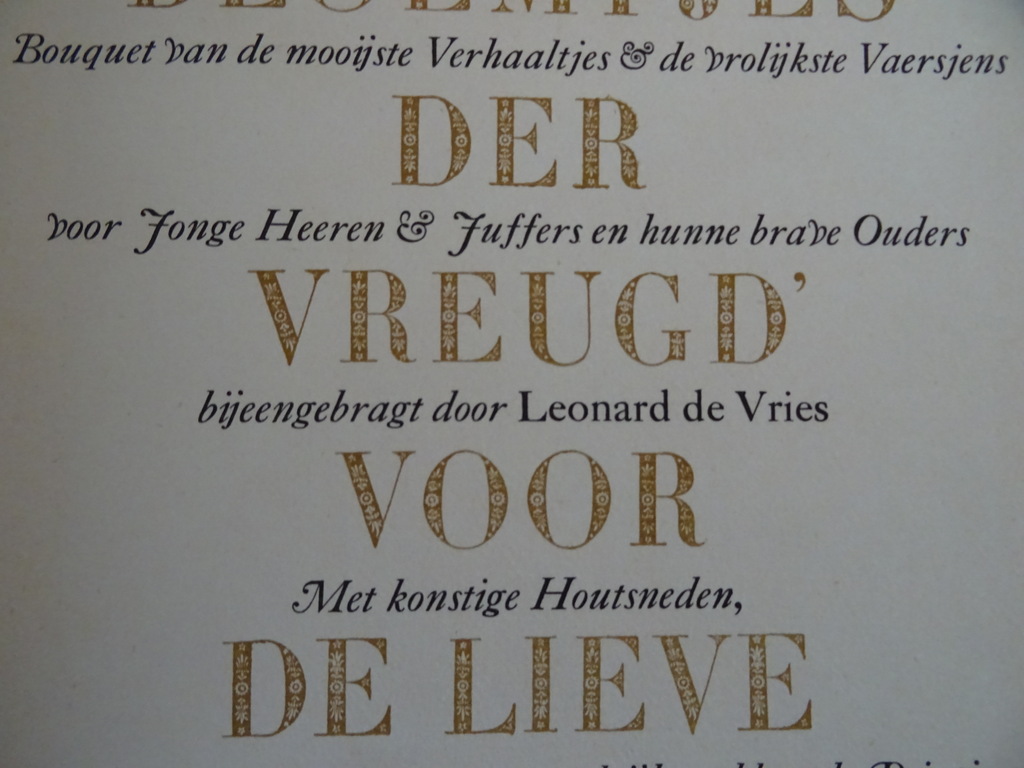 Leonard de Vries Bloempjes der Vreugd voor de Lieve Jeugd - Afbeelding 7