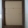 Antieke houten lijst Christus Rex 77x121cm