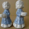Vintage beeldjes kandelaars Berman & Anderson 10cm