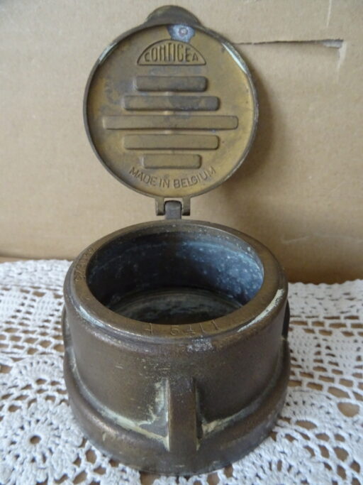 Vintage messing doosje Contigea made in belgium