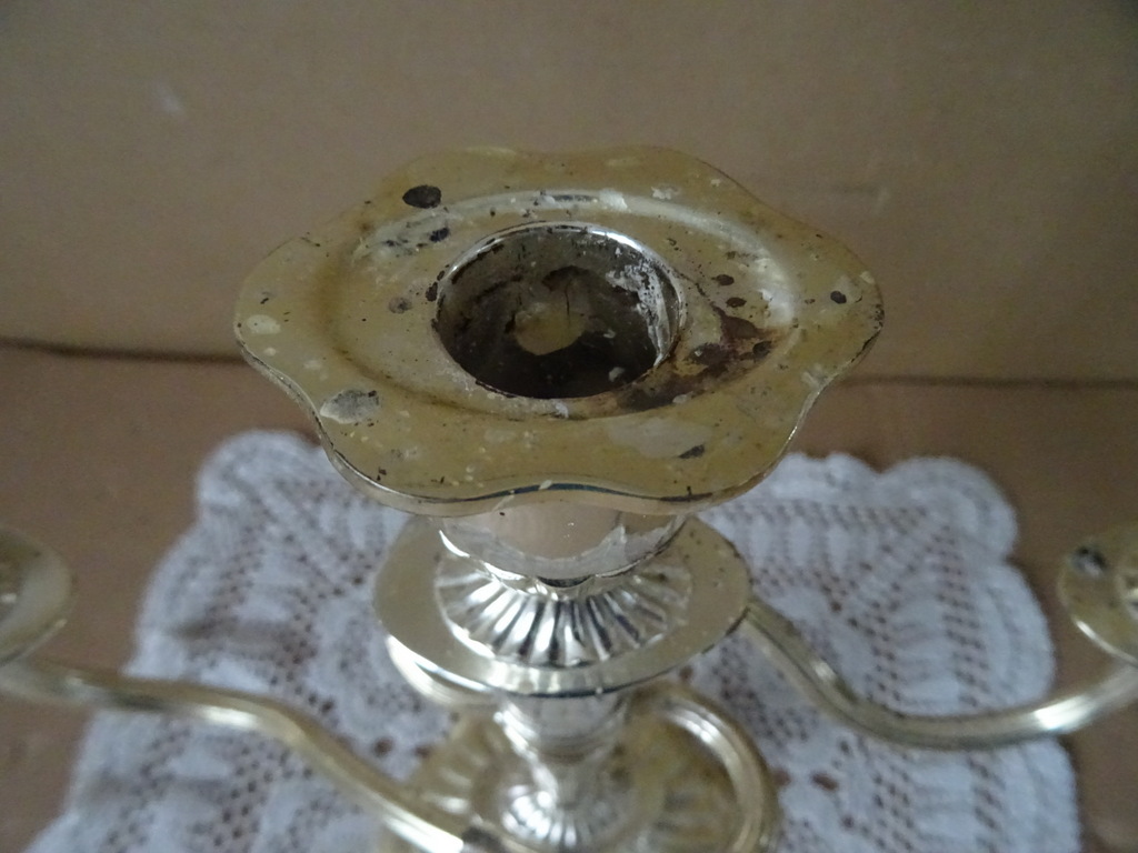 Vintage design kandelaar 15cm - Afbeelding 7