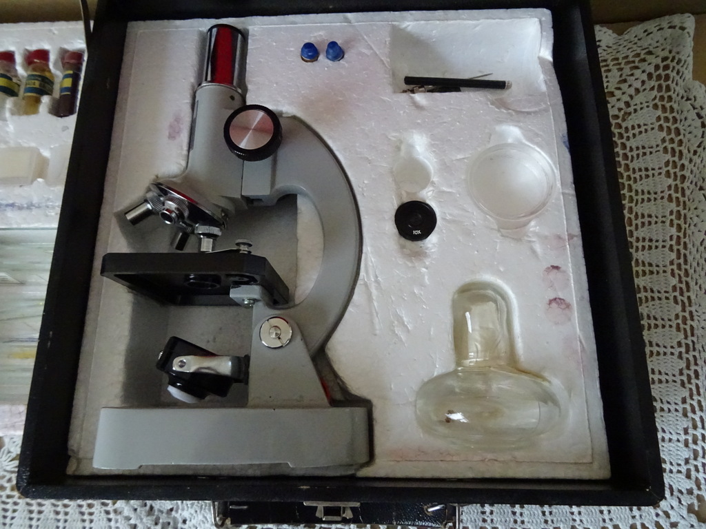 Vintage C.O.C. microscoop 50x 900x - Afbeelding 6