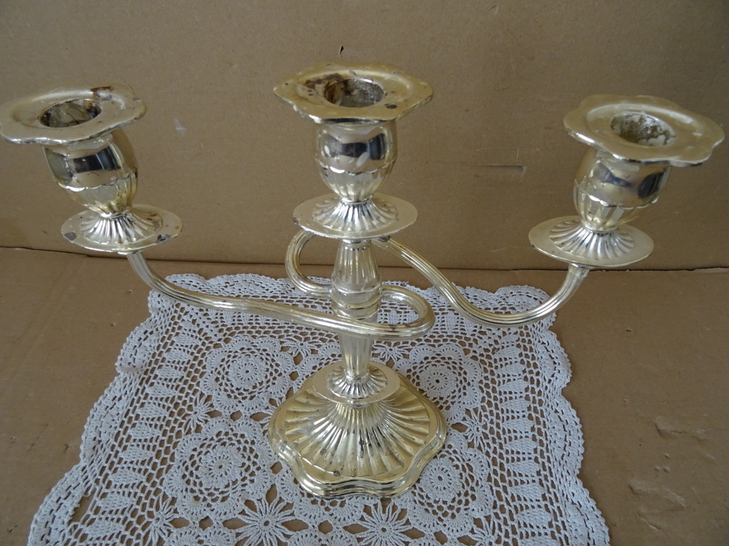 Vintage design kandelaar 15cm