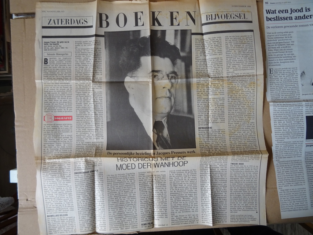 Dr. J. Presser Ondergang de vervolging en verdelging - Afbeelding 2