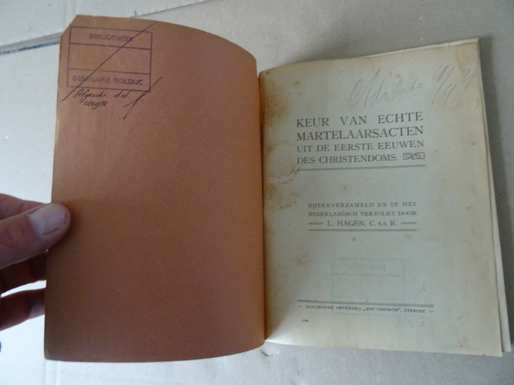 L. Hagen C.s.s.R. Keur van echte martelaarsacten - Afbeelding 5