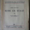 Victor Cremers s.i. Zesde Traktaat Kerk en staat