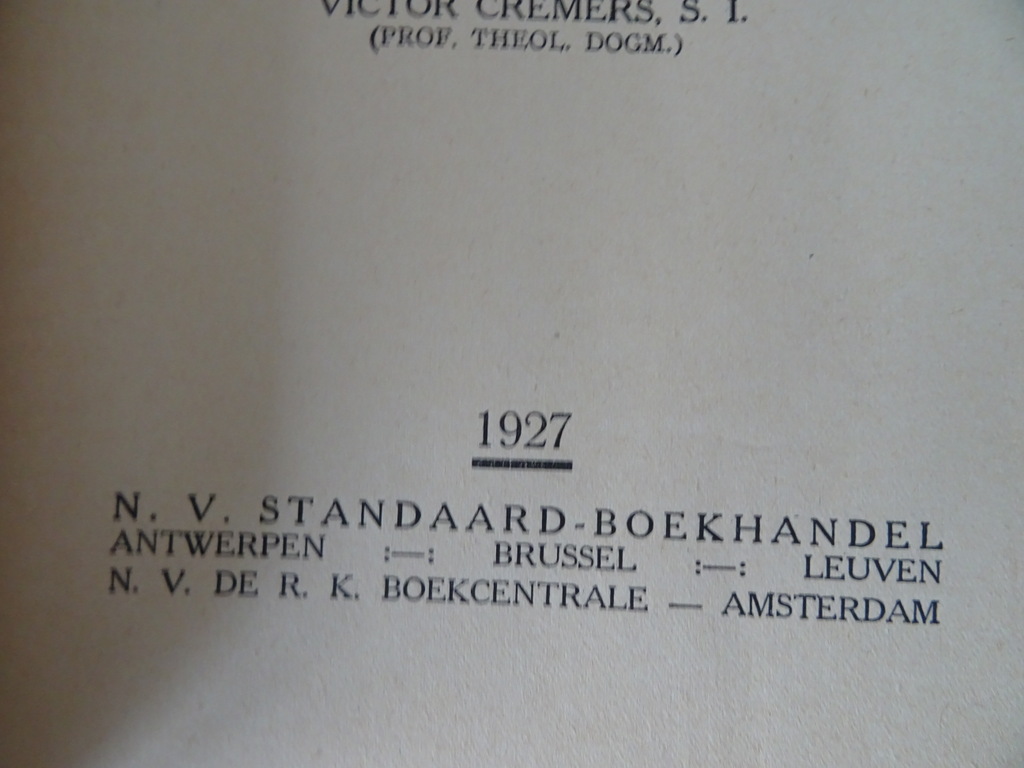 Victor Cremers s.i. Zesde Traktaat Kerk en staat - Afbeelding 6