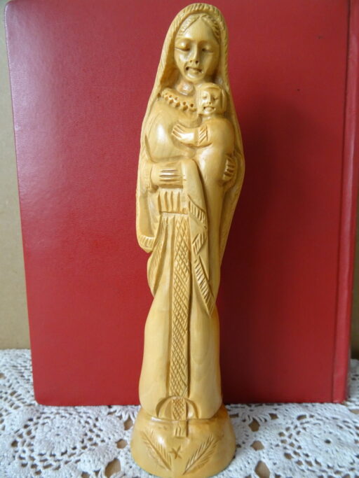 houten Mariabeeld Mariabeeldje kopen