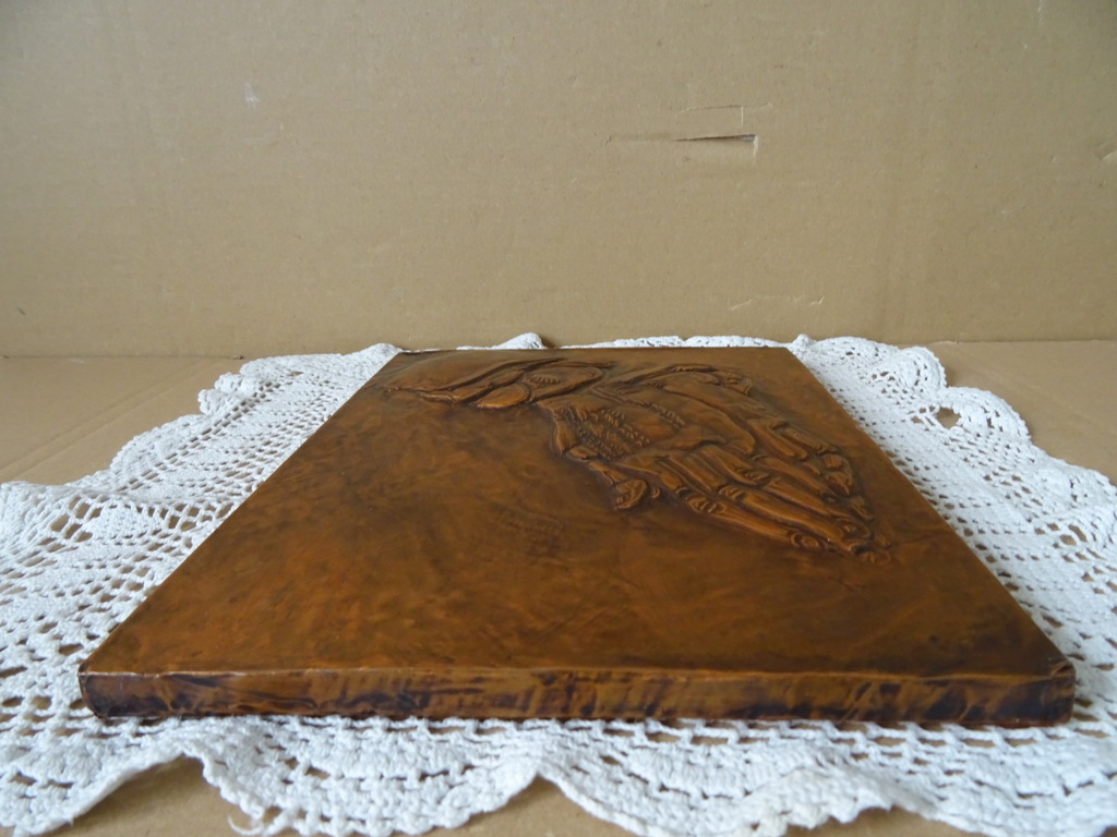Plaquette Albrecht Dürer Biddende handen 19x26cm - Afbeelding 8
