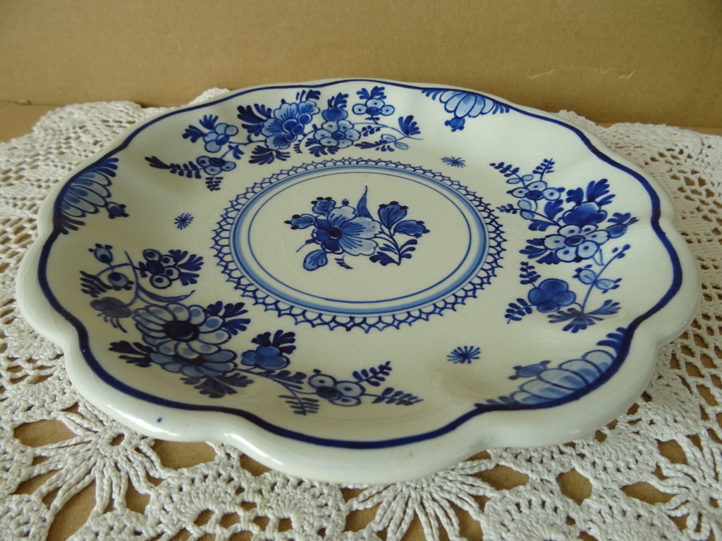 Vintage wandbord Porceleyne fles 19cm - Afbeelding 7