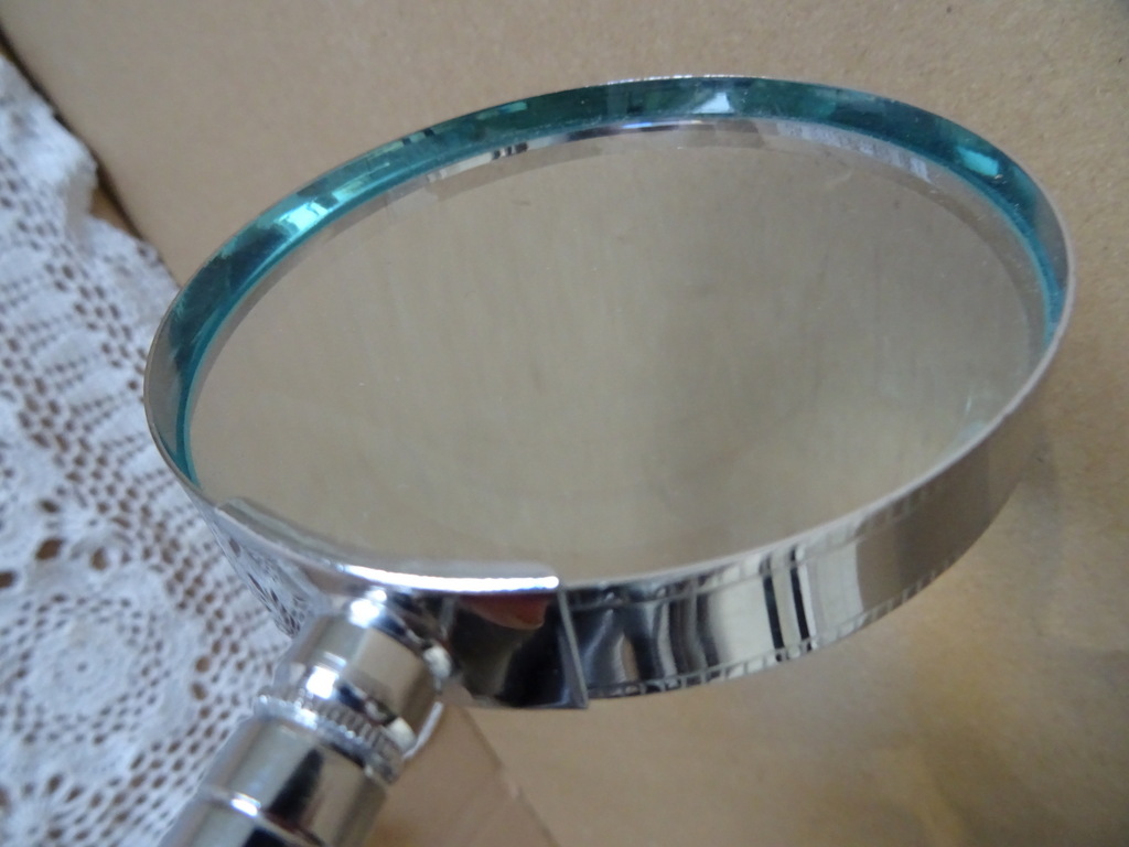 Groot vintage bakelieten vergrootglas 20cm - Afbeelding 6