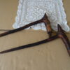 Inheemse set bijlen Asmat Papoea 36cm