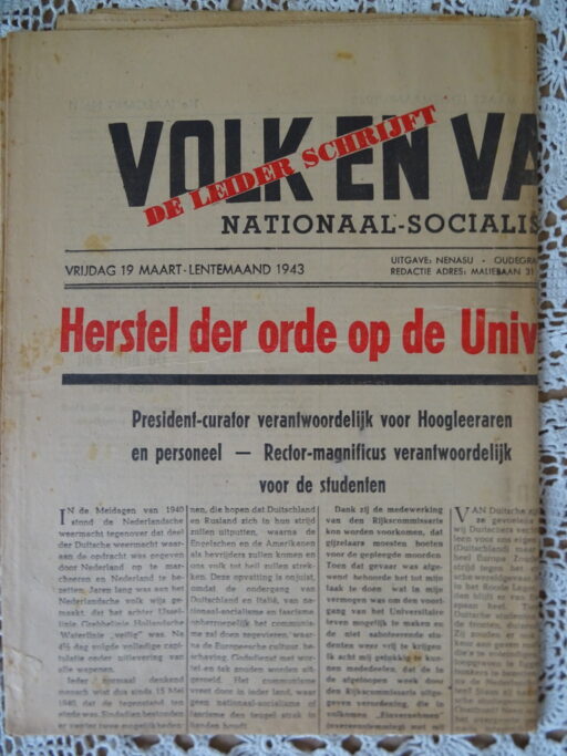 Volk en Vaderland 19 maart 1943