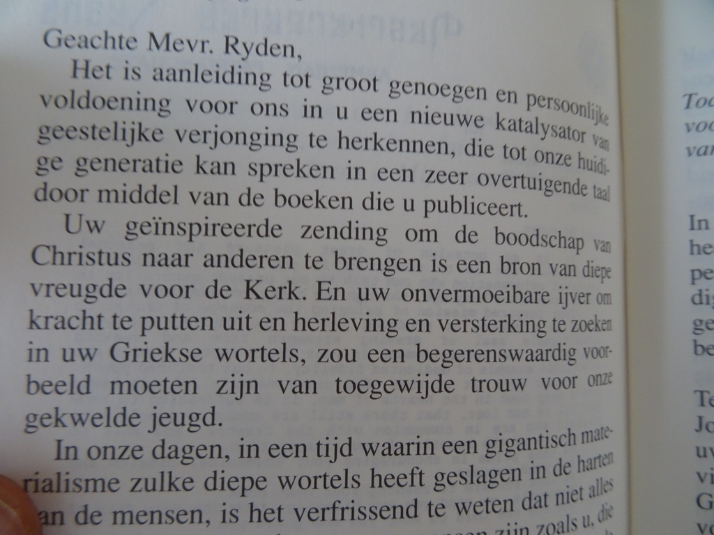 Vassula Ryden Een Roep van de Goddelijke Bruidegom - Afbeelding 9