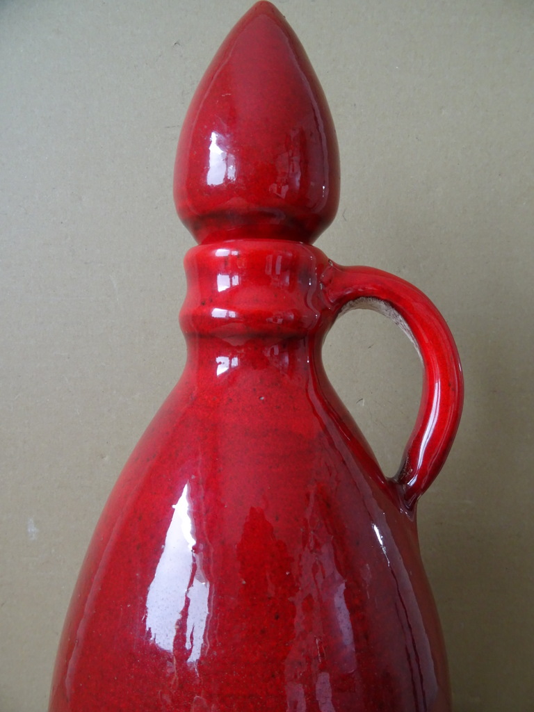 Aardewerk design karaf vaas 40cm - Afbeelding 2