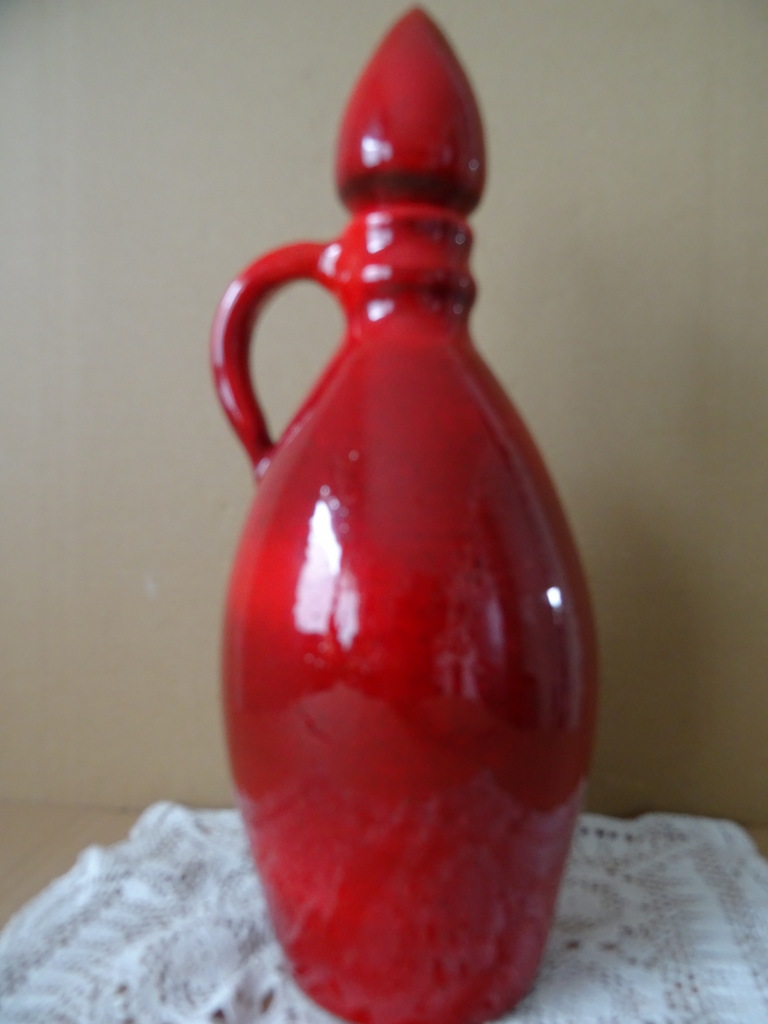 Aardewerk design karaf vaas 40cm - Afbeelding 16