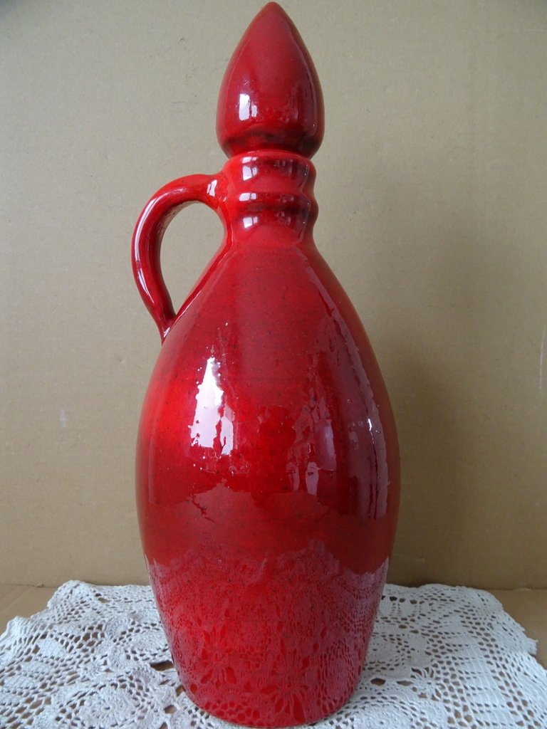 Aardewerk design karaf vaas 40cm - Afbeelding 24