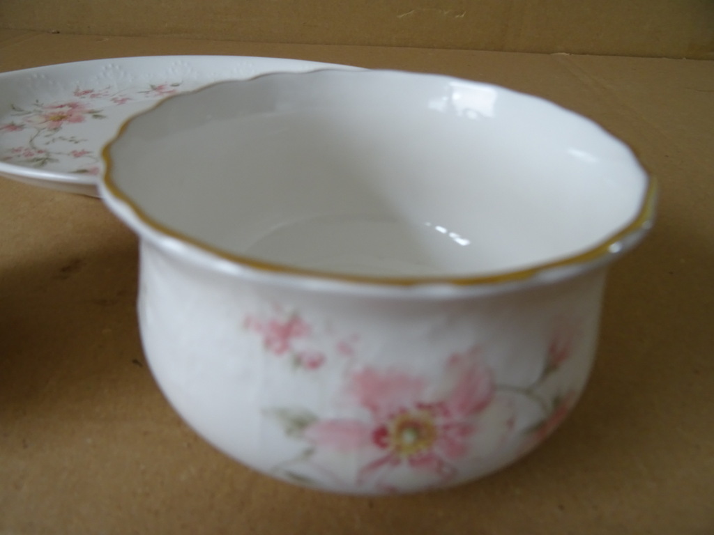 Vintage verguld melk en suiker stel Royal Albert Breath of Spring - Afbeelding 6