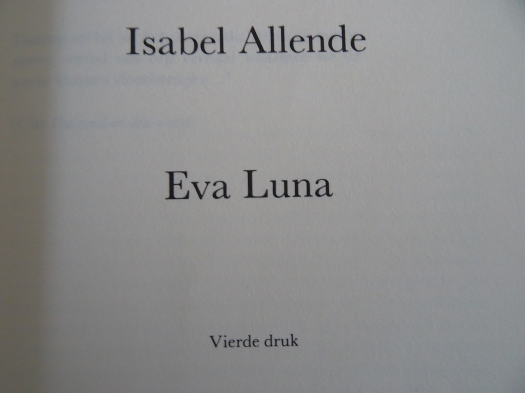 Isabel Allende Eva Luna - Afbeelding 4