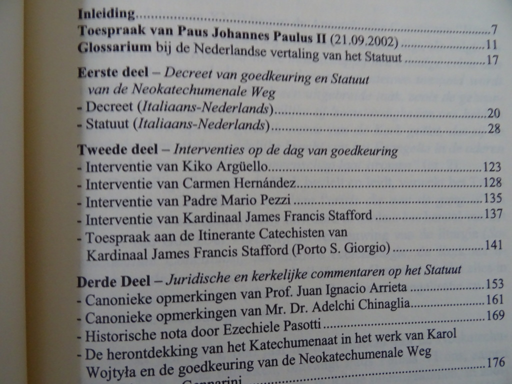 Neocatechumenale Iter Statua - Afbeelding 9