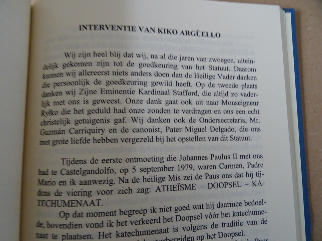 Neocatechumenale Iter Statua - Afbeelding 16