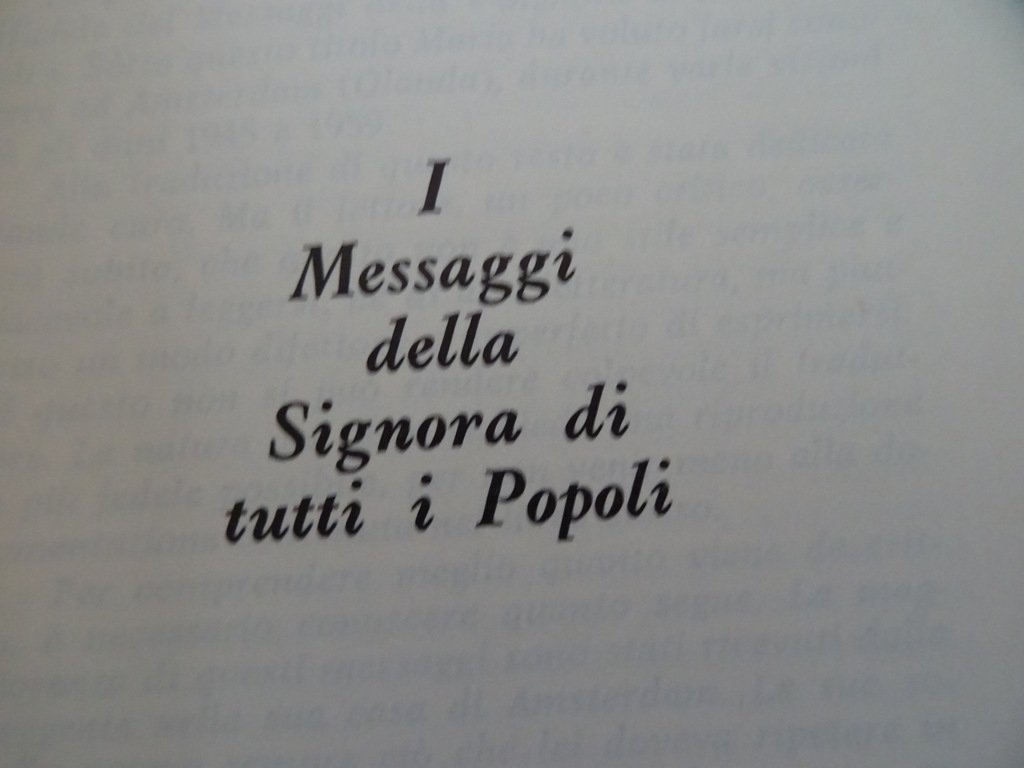 I messaggi della Signora di tutti I Popoli - Afbeelding 6