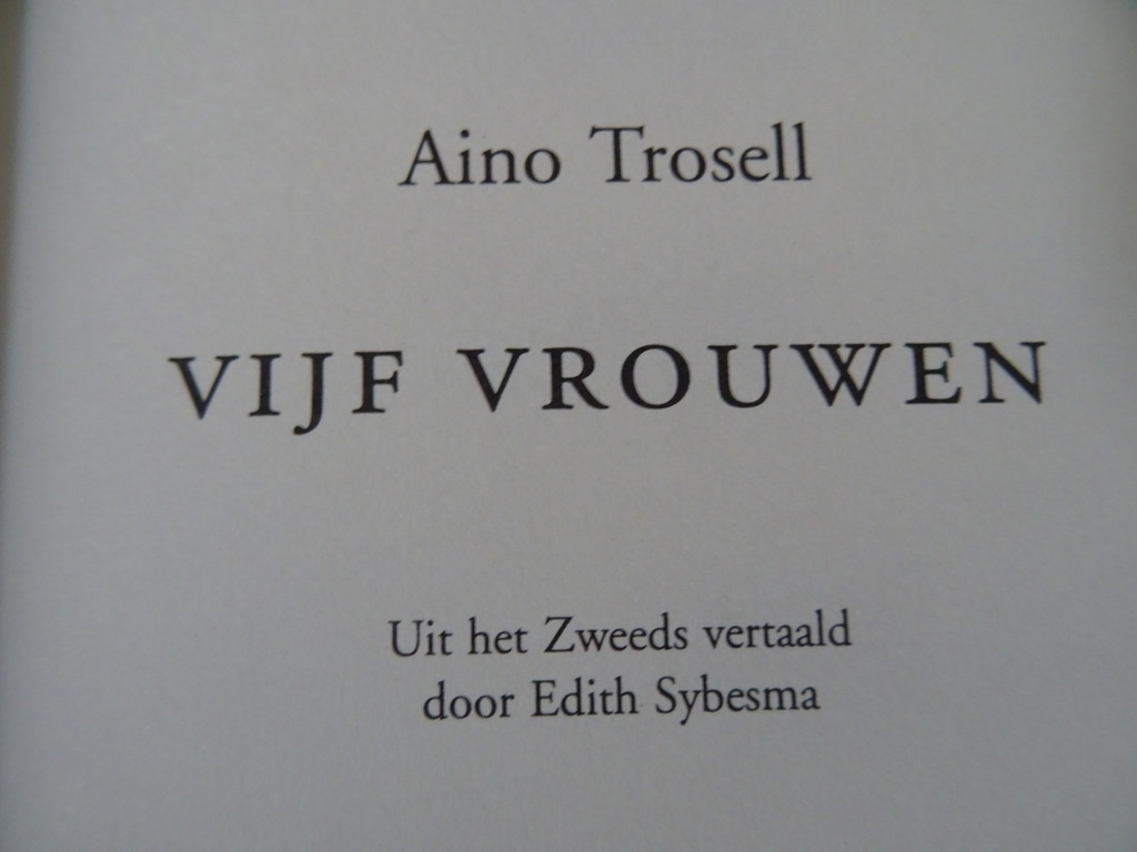 Aino Trosell Vijf vrouwen - Afbeelding 4
