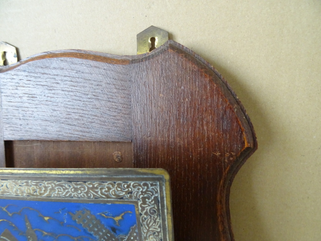 Antieke of vintage Oud-Hollandse krantenbak wand geëmailleerd - Afbeelding 18