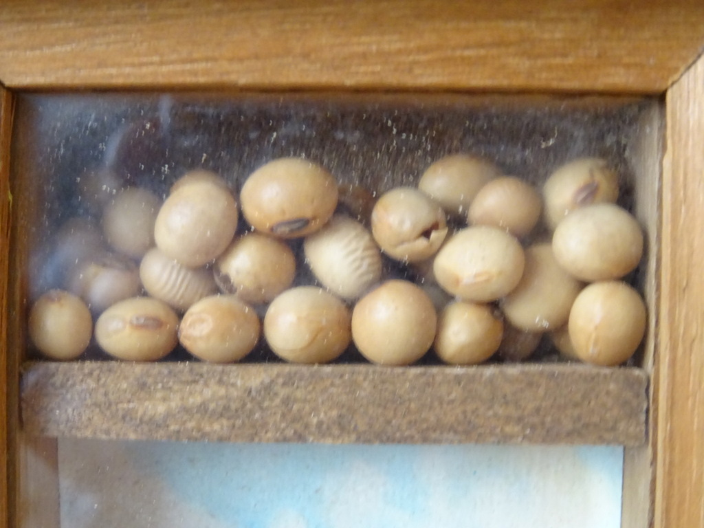 Vintage houten schaduwdoos shadow box display 7x15cm - Afbeelding 4