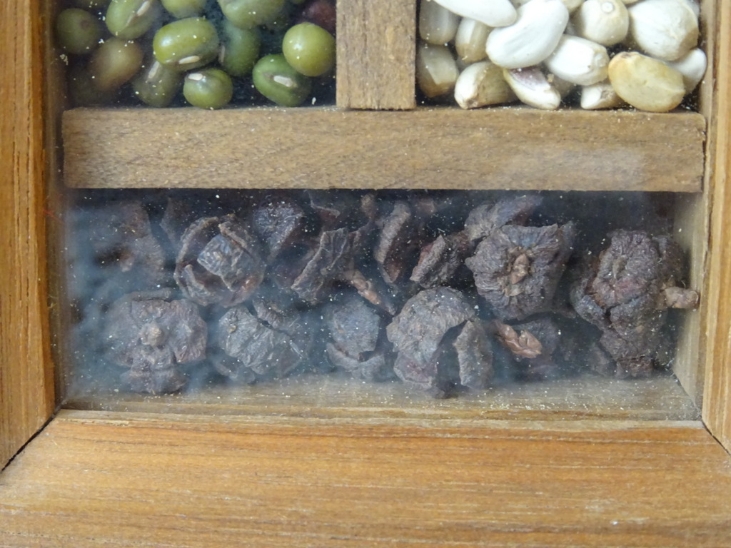 Vintage houten schaduwdoos shadow box display 7x15cm - Afbeelding 6