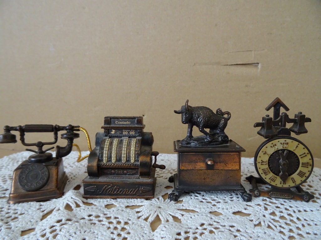 Koperen puntenslijper kassa 6cm vintage - Afbeelding 10