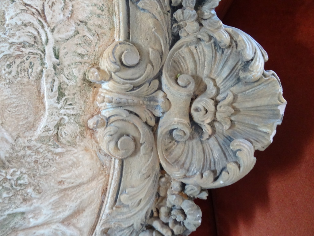 Antiek of vintage wandpaneel Sint Sebastiaan 81x87cm - Afbeelding 12