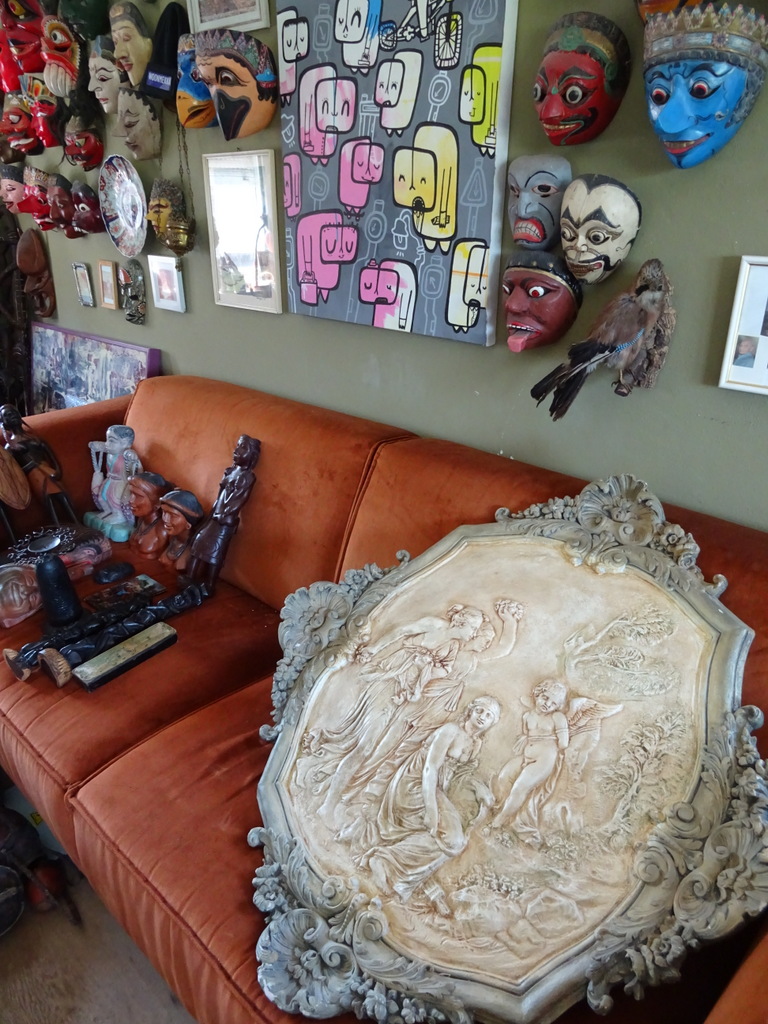 Antiek of vintage wandpaneel Sint Sebastiaan 81x87cm - Afbeelding 28