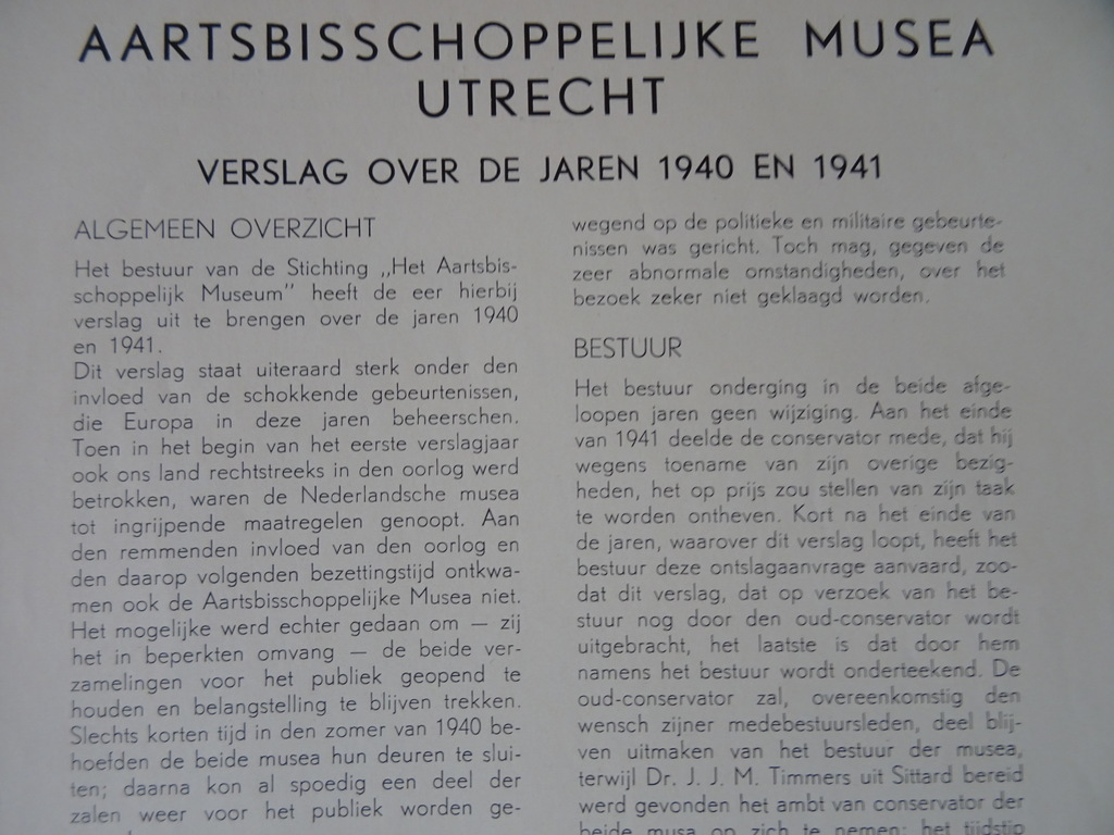 Aartsbisschoppelijke musea Utrecht Verslag over de jaren 1940-1959 - Afbeelding 13