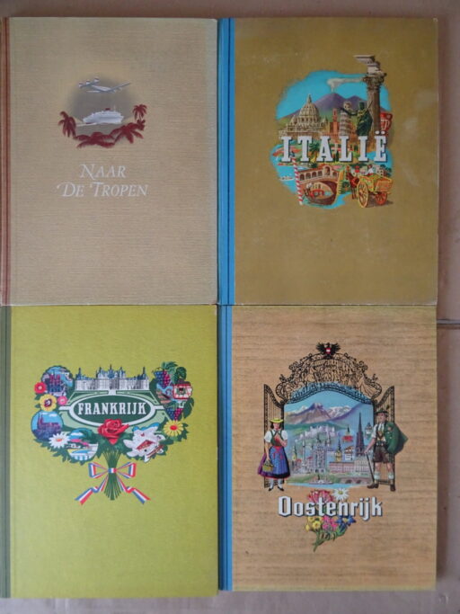 Vintage plaatjesalbums Douwe Egberts landen 5euro per stuk