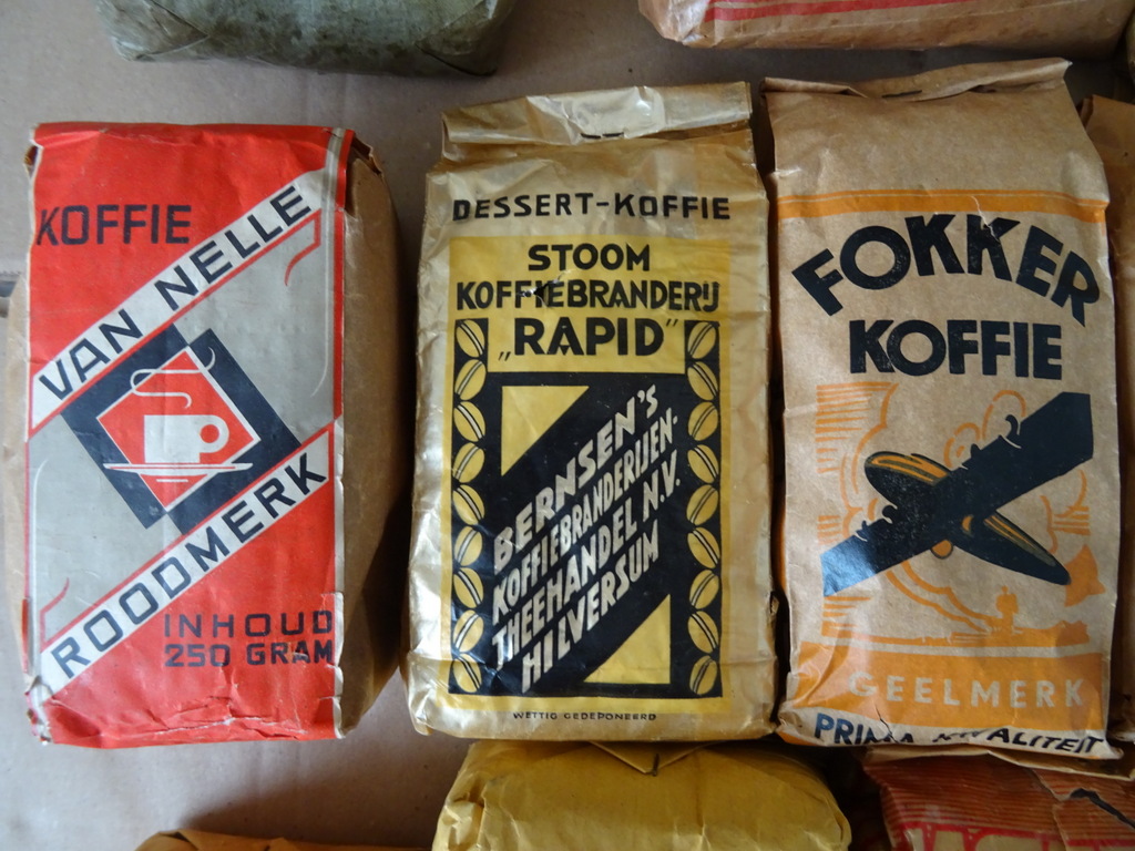 Collectie antieke en of vintage koffie koffiebonen - Afbeelding 10