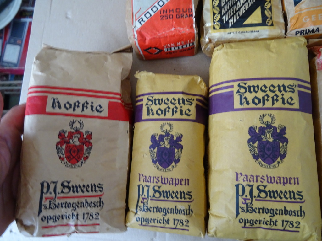 Collectie antieke en of vintage koffie koffiebonen - Afbeelding 12