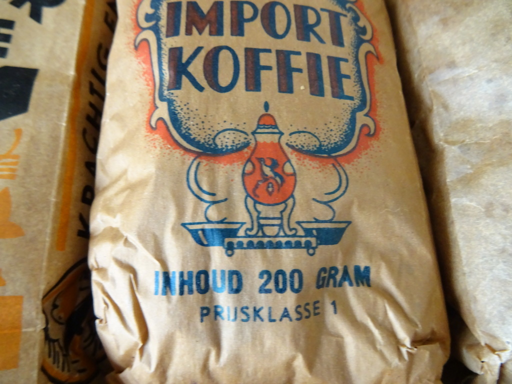 Collectie antieke en of vintage koffie koffiebonen - Afbeelding 18