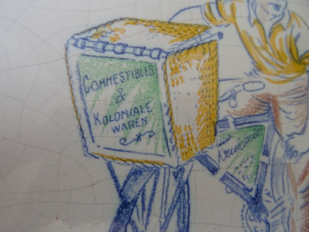 Replica 19e-eeuwse tegel met bakfiets Plateelbakkerij De Swaen - Afbeelding 15